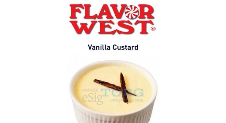 Изображение Ароматизатор Flavor West Vanilla Custard Ароматизатор Flavor West Vanilla Custard