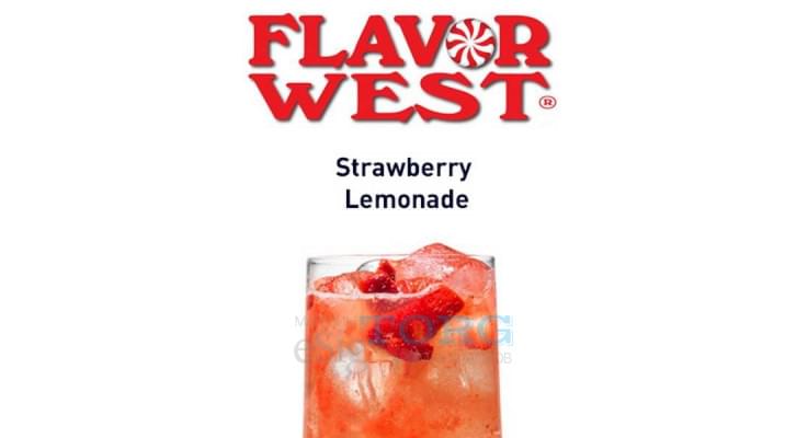Изображение Ароматизатор Flavor West Strawberry Lemonade Ароматизатор Flavor West Strawberry Lemonade